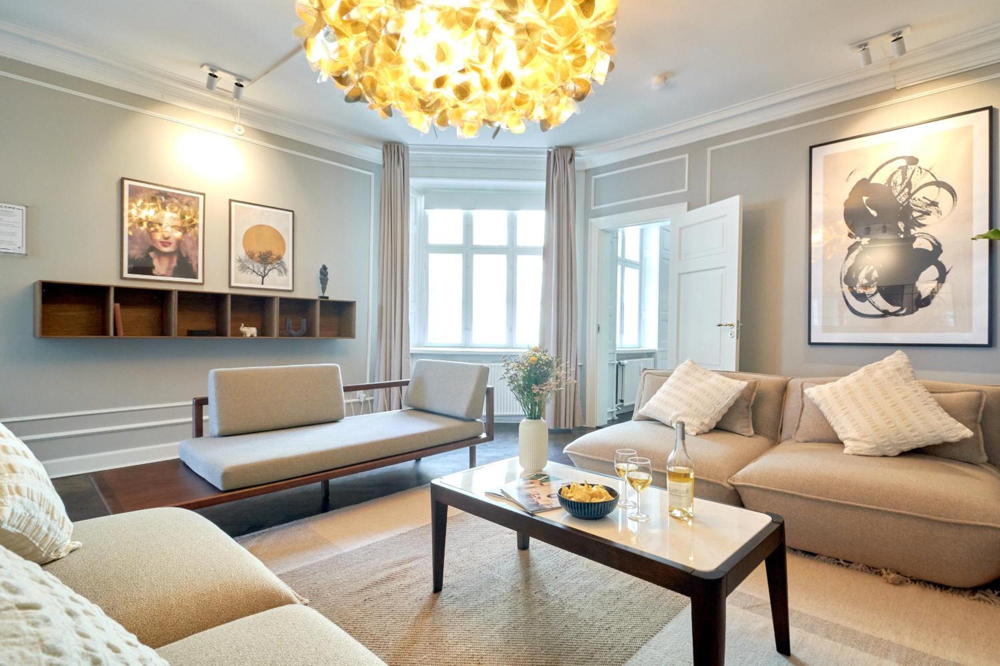 220Sqm Designer Apt - Copenhagen City Center - Private Balcony Екстериор снимка