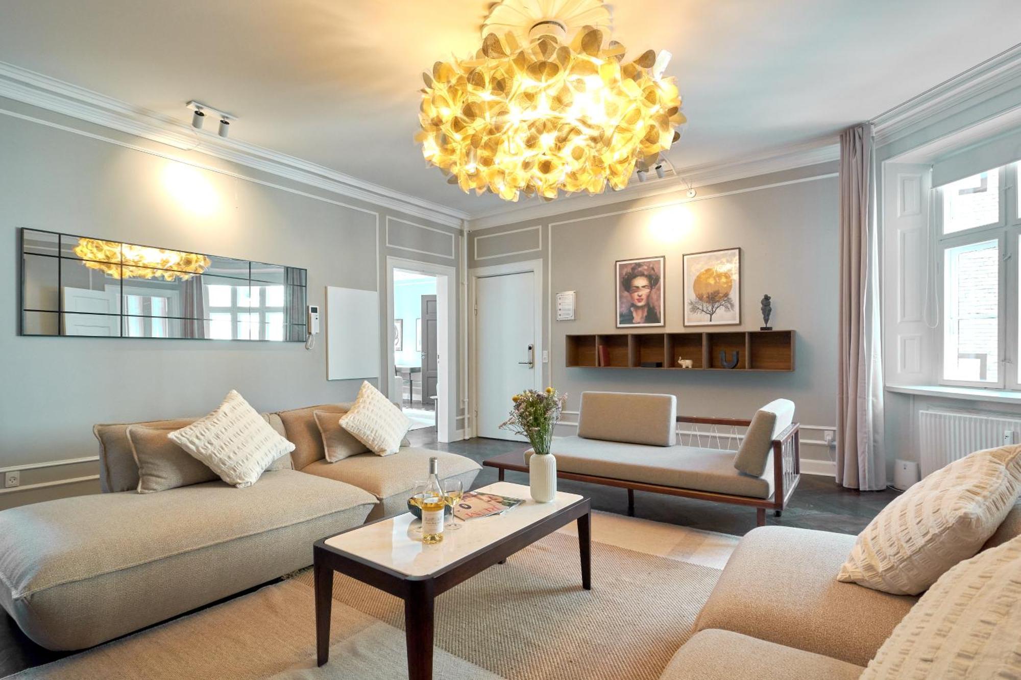 220Sqm Designer Apt - Copenhagen City Center - Private Balcony Екстериор снимка